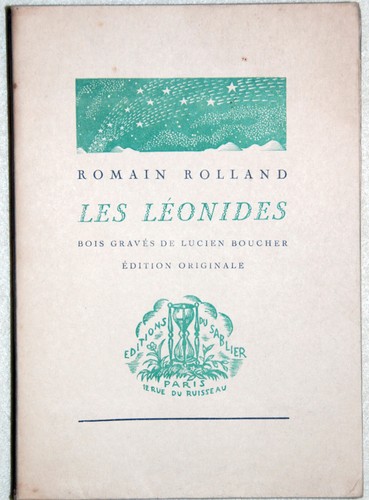 Romain rolland les léonides - rolland,