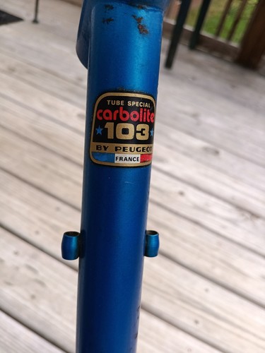 Vintage peugeot carbolite - peugeot,