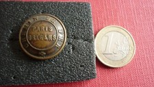 BOUTON ANCIEN METAL  / CHEMIN
