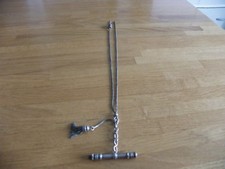 ANTIQUE SILVER CASTLE CHAIN