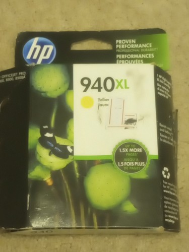 Genuine 940xl yellow ink - genuine,