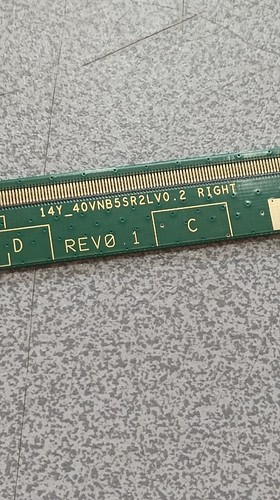 Télévision pcb bande tcon - #4,