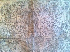 TIBET rare Large thangka drawing ink and pigment BEGTSE CHEN early 20th century