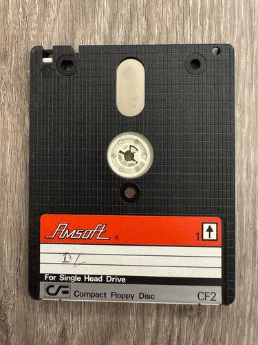 Une disquette amsoft amstrad - une,