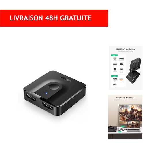 Ugreen switch hdmi 60hz - 4k,
