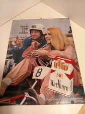 Plaque tole publicite Marlboro