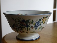 GIEN 19 EME FAIENCE BOL DECOR