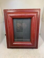 ANCIENNE ANTENNE DE POSTE TSF EN CUIR DE MARQUE ROLEF