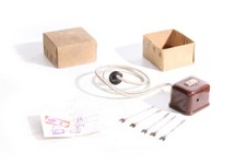 Ancien Interrupteur De Réveil DDR Schaltix WeS6 Minuterie Interrupteur Bakélite