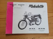 catalogue notice pieces detachees mobylette MOTOBECANE MOTOCONFORT SP 93 D DL