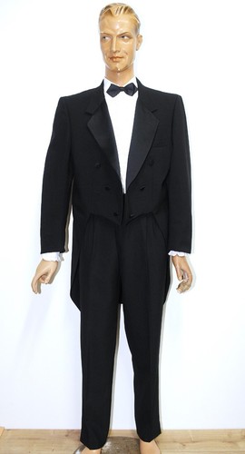 Vintage 80s veste queue pie - vintage,
