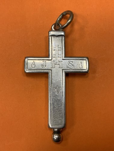 Très joli croix reliquaire - croix, en