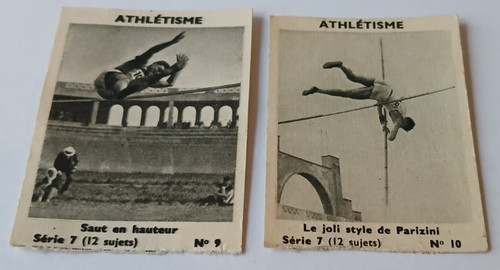 Fin 1930 1940 athletisme - fin,