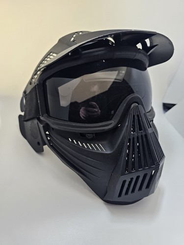 Paintball airsoft mask dark - airsoft,