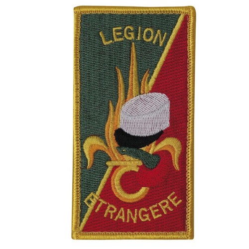Ecusson brode legion - ecusson, etrangere
