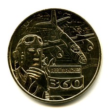 14 ARROMANCHES Aviateur et bombardier, 2010, Monnaie de Paris