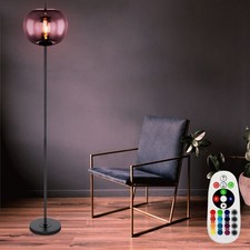Rétro RGB LED Lampadaire la Vie Ess Chambre Verre Bille Plafonniers Télécommande