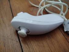 Nunchuk / Nunchuck Blanc - Manette Officielle Nintendo Wii 