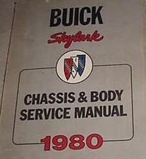 1980 Buick Skylark Chassis