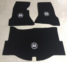 Tapis De Sol Set De Coffre Pour Corvette C1 1958-60 SW BLANC 3 Pièces Neuf