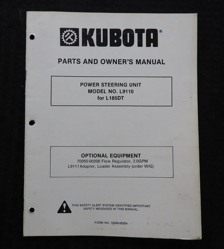 Kubota l185 tracteur - l185, modèle