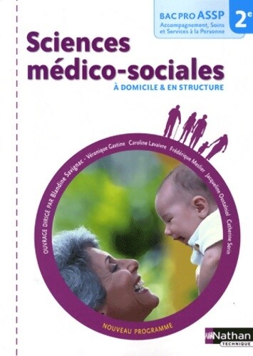 Sciences médico sociales - sciences, 2e