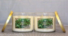 2 Bath & Body Works White Barn EUCALYPTUS SPEARMINT 3-Wick 14.5 oz Candle