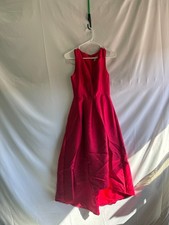 Hutch V-Neck High Low Gown