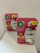 Air Wick Lot de 2 Diffuseurs Electrique Fleur de Cerisier & Framboise Neuf