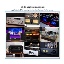 VU Meter LED White Backlit