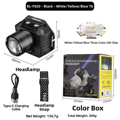 Zoom rotatif led - zoom,