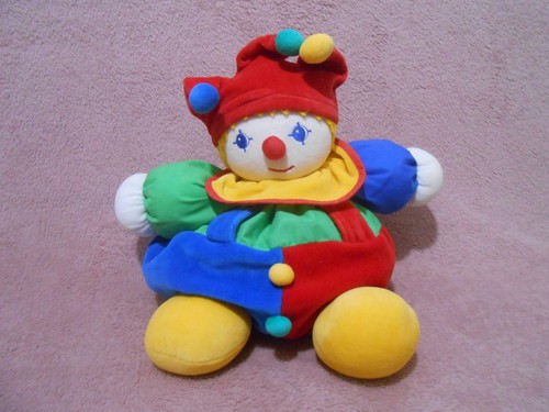 Doudou peluche clown - doudou,