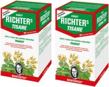 LOT de 2 Tisane the Richter transit NE 2 x 20 sachets | FREE SHIPPING |