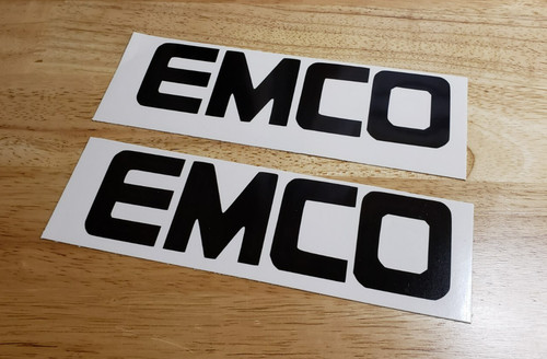 Emco lathe mill - mill, decals