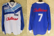 Maillot AJA AUXERRE n°7 vintage UHLPSORT CHAILLOTINE shirt manches longues XL