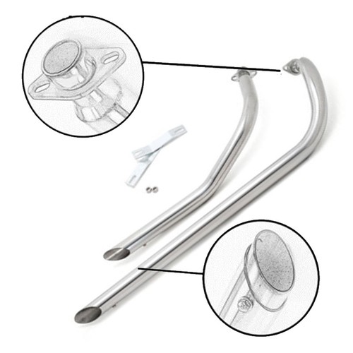 Pour honda shadow paire pot - pour,