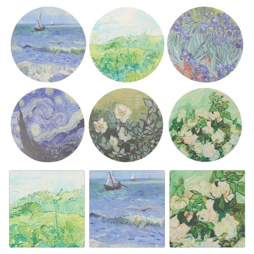 Pcs dessous verre pour - 6,