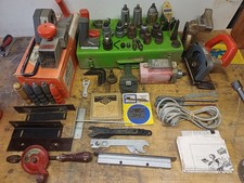 Bloc moteur Vintage Peugeot adaptable + beaucoup d'accessoires rabot et autres