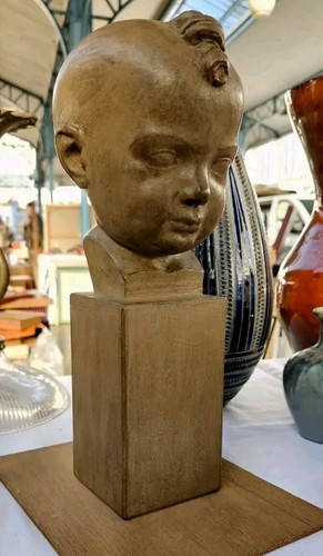 Sculpture buste raymond - sculpture,