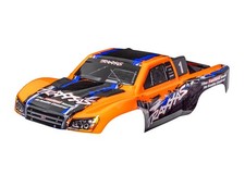Traxxas TRX5850-ORNG Carrosserie Slash 4x4 Orange Avec Autocollants Et Clipless