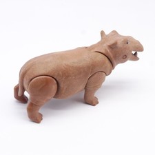 37881 Playmobil Hippopotame Adulte Marron yeux et narines coloriées