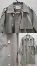 London Fog Gray Long Trench