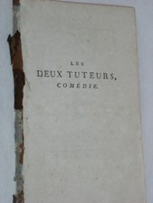 LIVRE ANCIEN LES DEUX TUTEURS