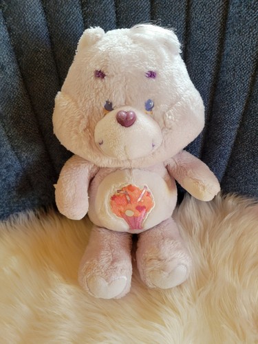 Peluche bisounours mauve - bisounours,
