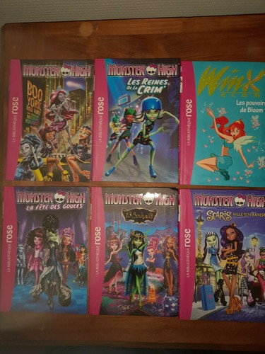 Lot livres série monster - 5,