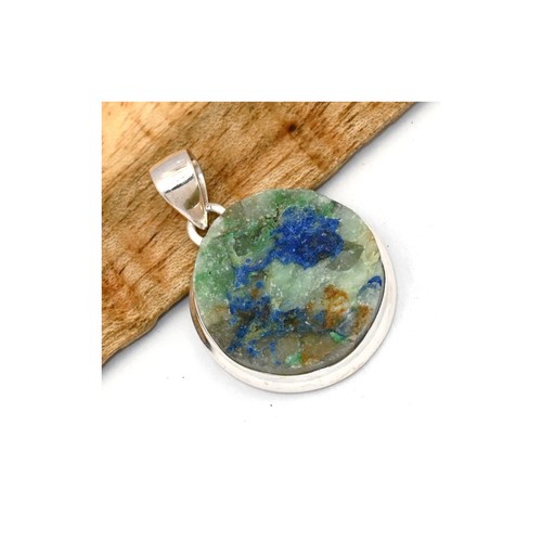 Pendentif azurite boulder - pendentif,