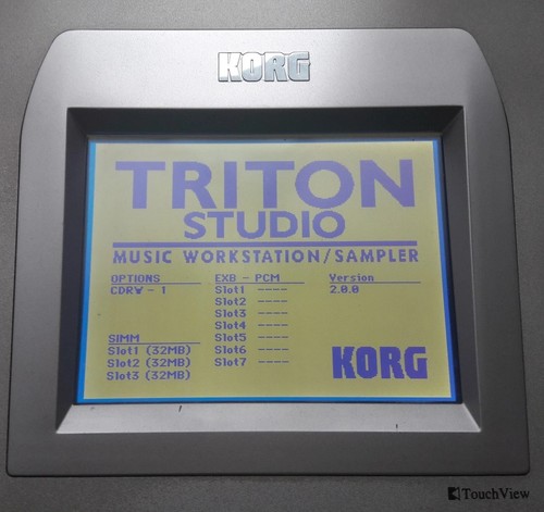 Lcd for korg - korg, triton
