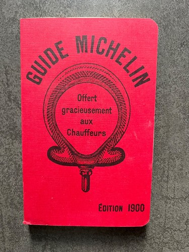Guide michelin 1900 offert - 1900.,