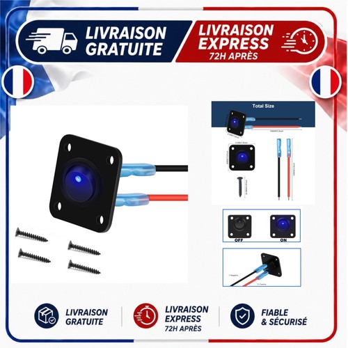 Interrupteur bascule led - bascule,