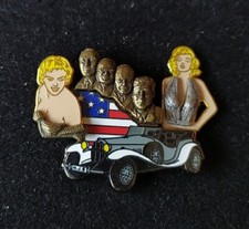 RARE PIN'S MARILYN MONROE DRAPEAU US PRÉSIDENT MULTI MOULES TRÈS BELLE QUALITÉ 